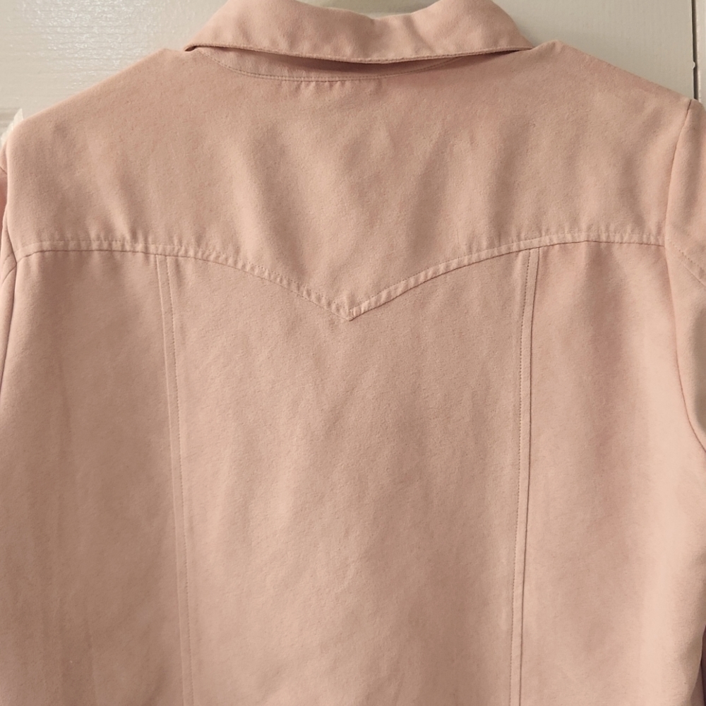 Pink Button Down - Picture 3 of 4